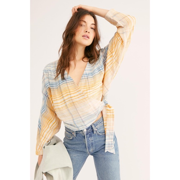 Free People Tops - NEW Free People Maldives Wrap Top
